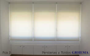 Estor enrollable textil