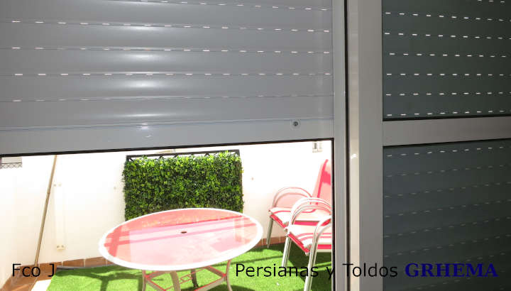 Persiana aluminio termico