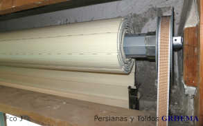 Persiana aluminio termico