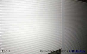 Persiana aluminio seguridad