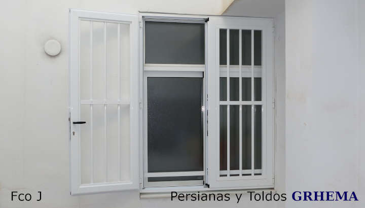 Rejas de aluminio