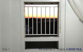 Rejas de aluminio