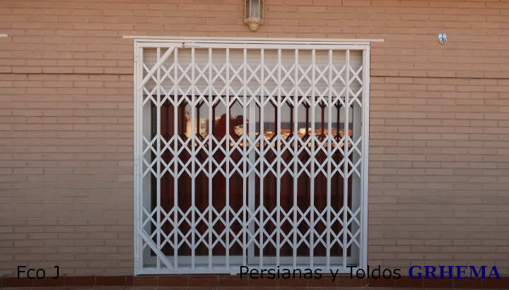 Rejas extensibles