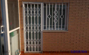 Rejas extensibles
