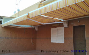 TToldo brazo articulado