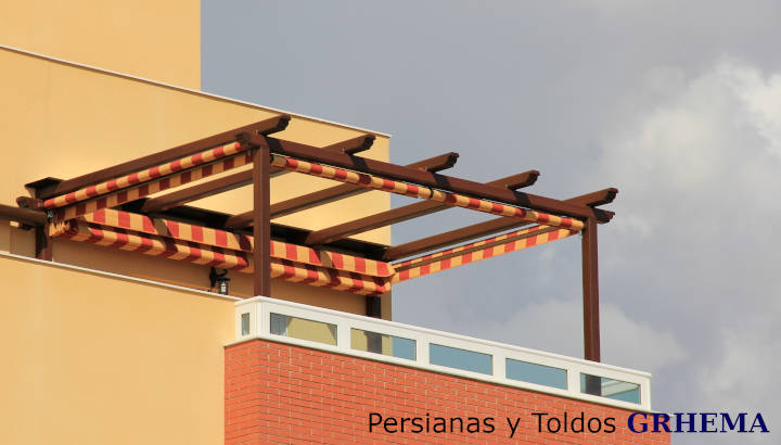 Pérgola aluminio X120