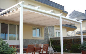 Pérgola aluminio X120