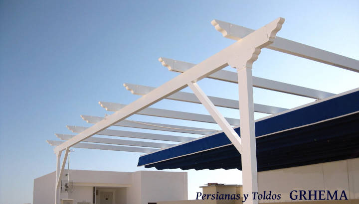Pérgolas de aluminio